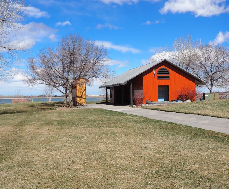 Pole Barn Roof in Spring